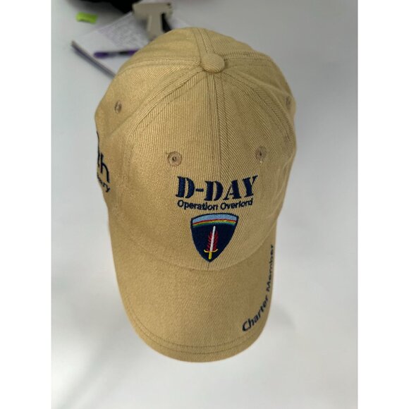 D-Day Operation Overlord Eisenhower Foundation 70th Anniversary Cap - Picture 6 of 16